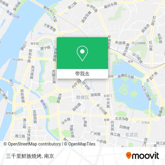 三千里鮮族燒烤地图
