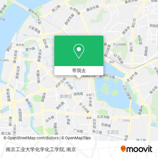 南京工业大学化学化工学院地图