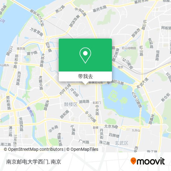 南京邮电大学西门地图
