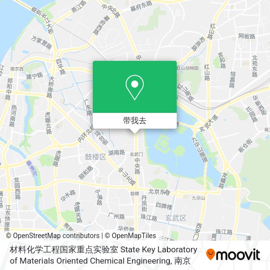 材料化学工程国家重点实验室 State Key Laboratory of Materials Oriented Chemical Engineering地图