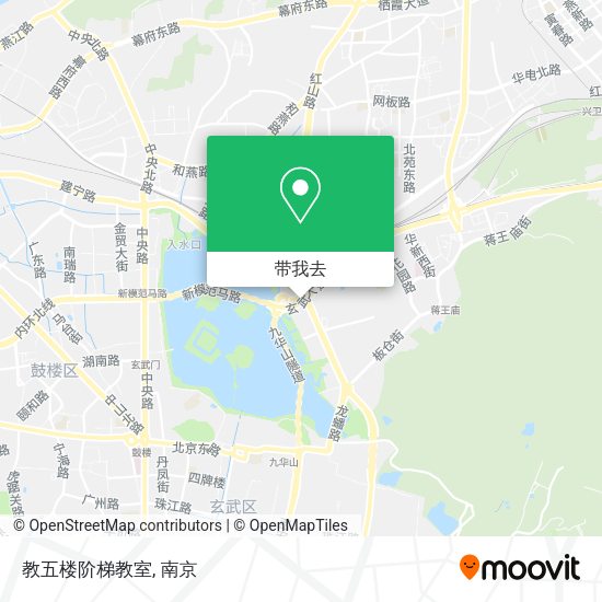 教五楼阶梯教室地图