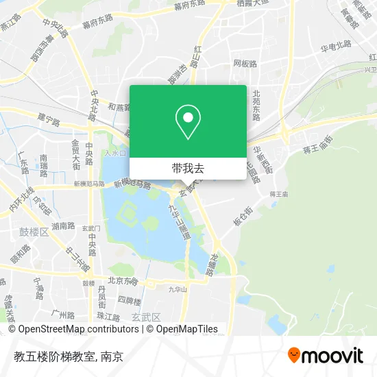 教五楼阶梯教室地图