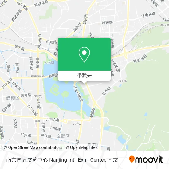 南京国际展览中心 Nanjing Int'l Exhi. Center地图