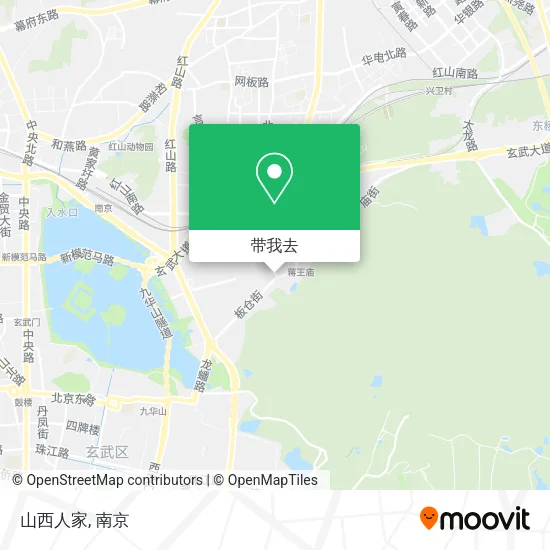 山西人家地图