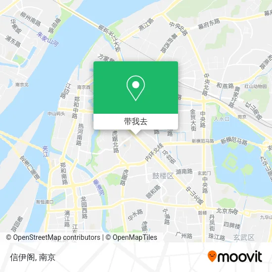 信伊阁地图