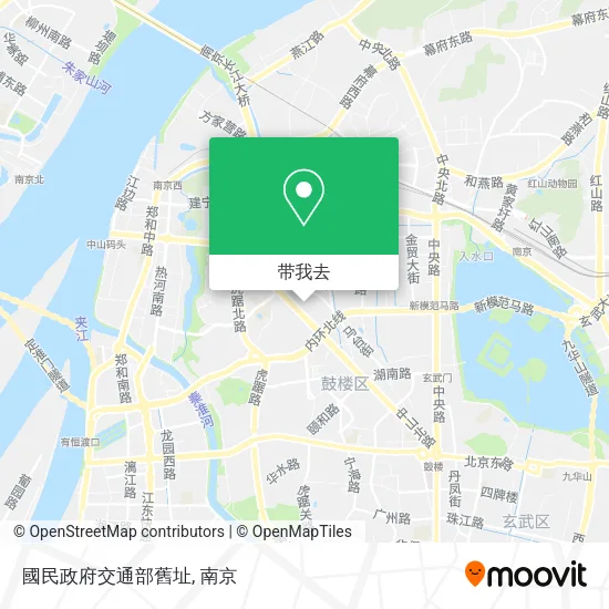 國民政府交通部舊址地图