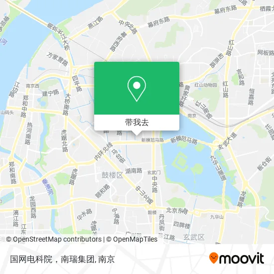 国网电科院，南瑞集团地图