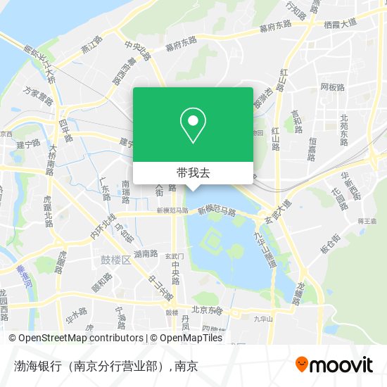 渤海银行（南京分行营业部）地图