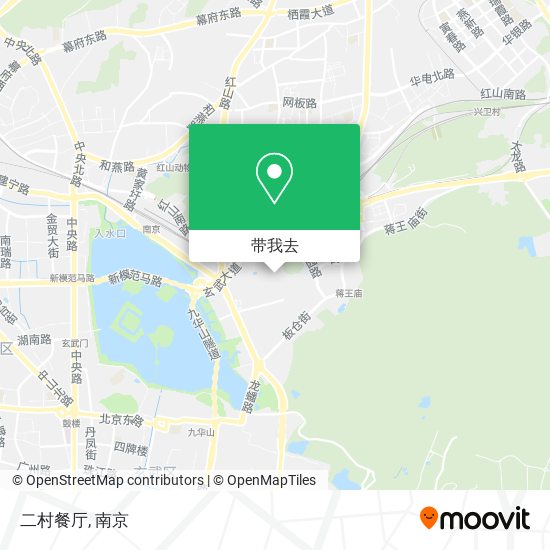 二村餐厅地图