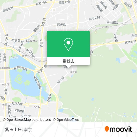 紫玉山庄地图