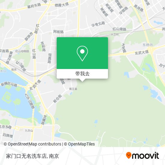 家门口无名洗车店地图