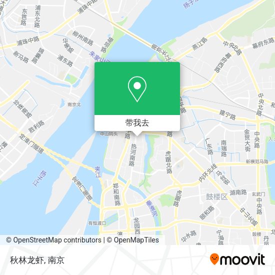 秋林龙虾地图