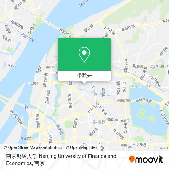 南京财经大学 Nanjing University of Finance and Economics地图