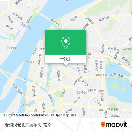 老銅鍋老北京涮羊肉地图