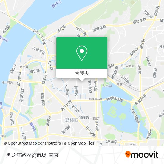 黑龙江路农贸市场地图