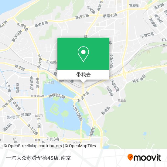 一汽大众苏舜华德4S店地图