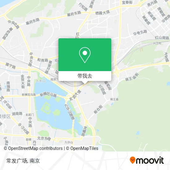 常发广场地图