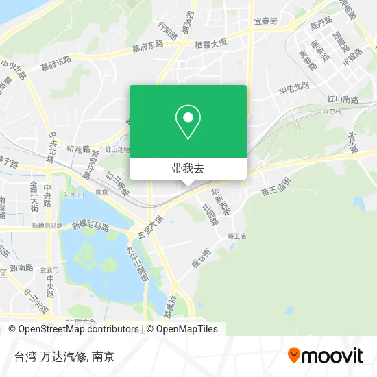 台湾 万达汽修地图