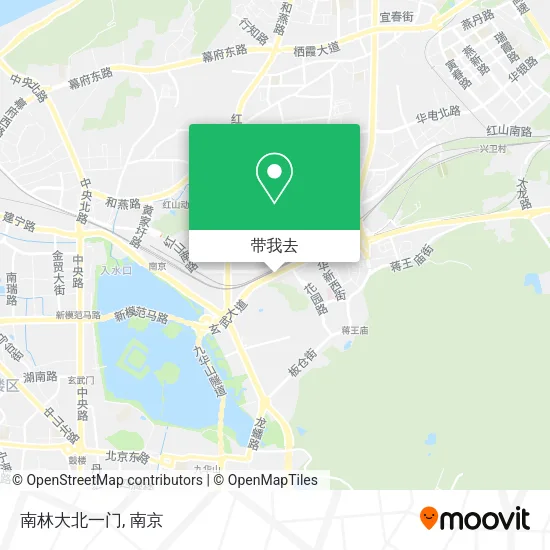 南林大北一门地图