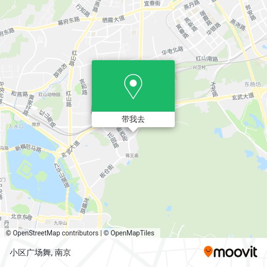 小区广场舞地图