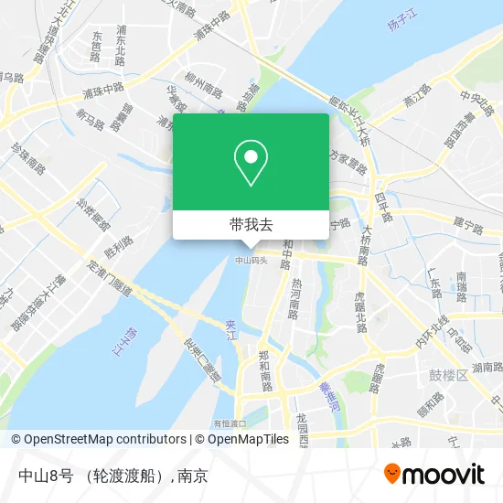 中山8号 （轮渡渡船）地图