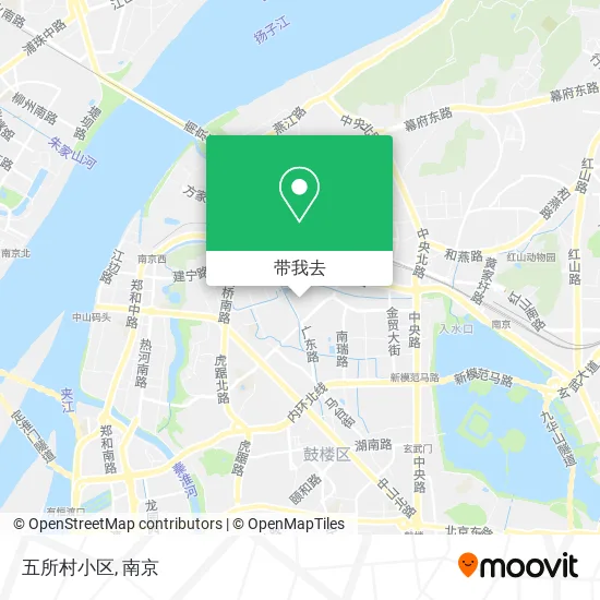 五所村小区地图