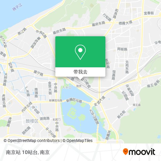 南京站 10站台地图
