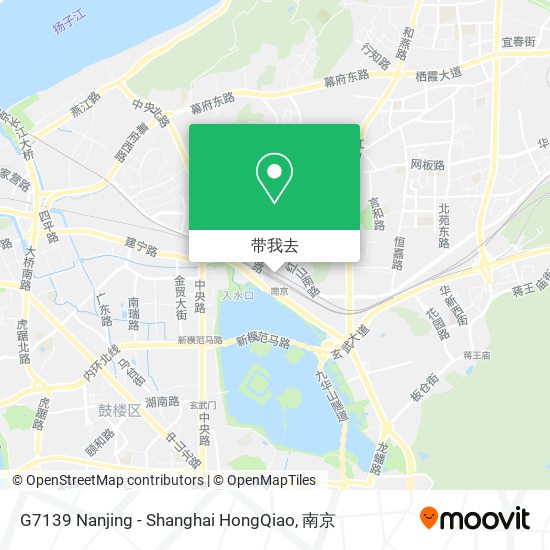 G7139 Nanjing - Shanghai HongQiao地图
