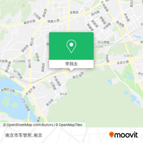 南京市车管所地图