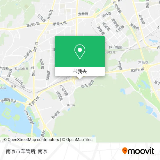 南京市车管所地图