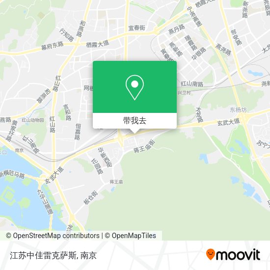江苏中佳雷克萨斯地图