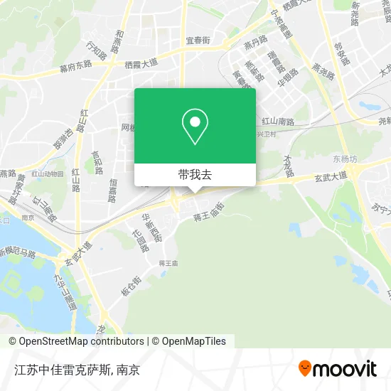 江苏中佳雷克萨斯地图
