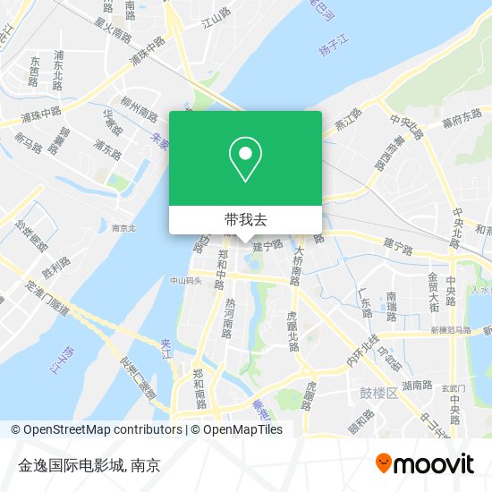 金逸国际电影城地图