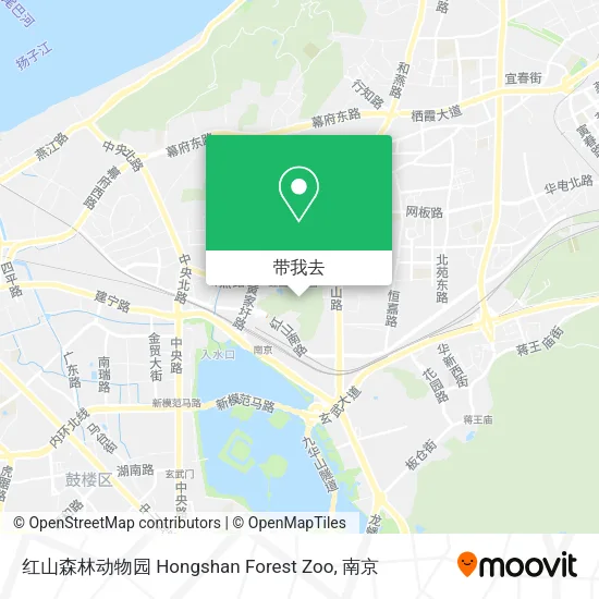 红山森林动物园 Hongshan Forest Zoo地图
