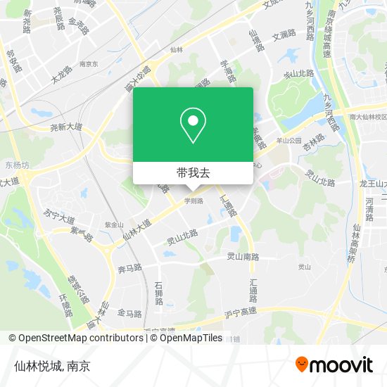 仙林悦城地图