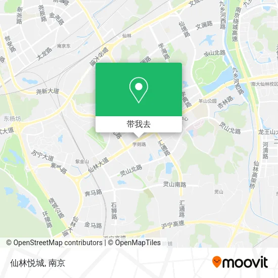 仙林悦城地图