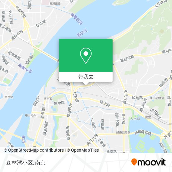 森林湾小区地图