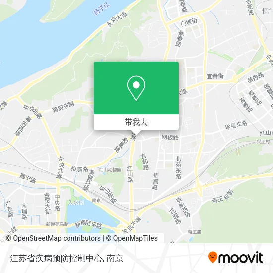 江苏省疾病预防控制中心地图
