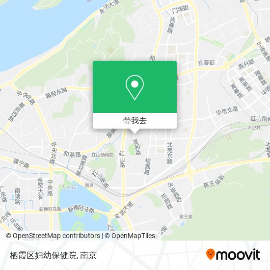 栖霞区妇幼保健院地图