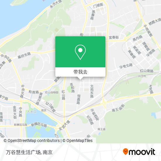 万谷慧生活广场地图