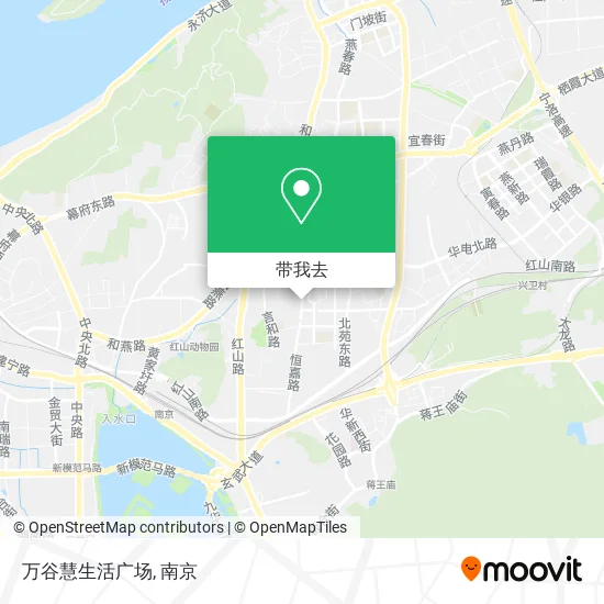 万谷慧生活广场地图
