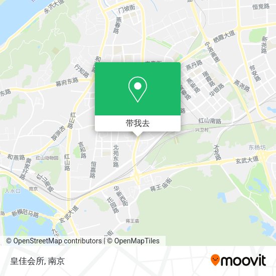 皇佳会所地图