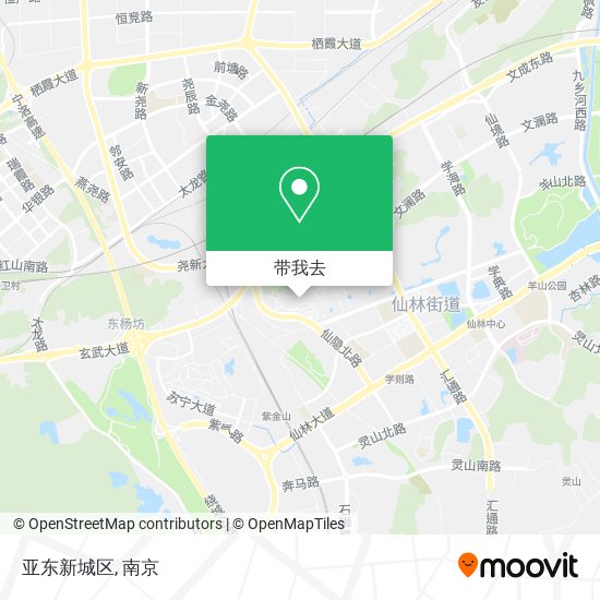 亚东新城区地图