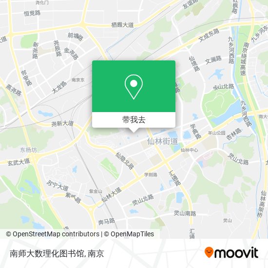 南师大数理化图书馆地图