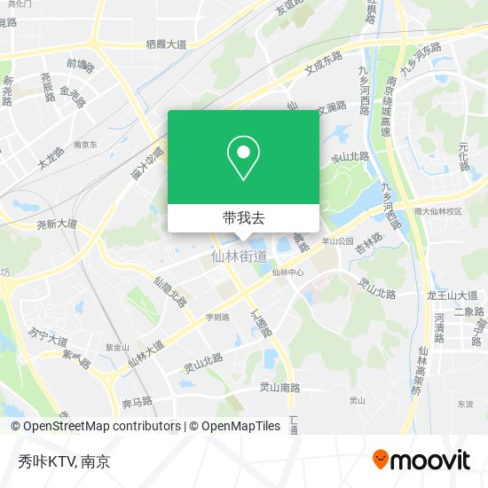 秀咔KTV地图