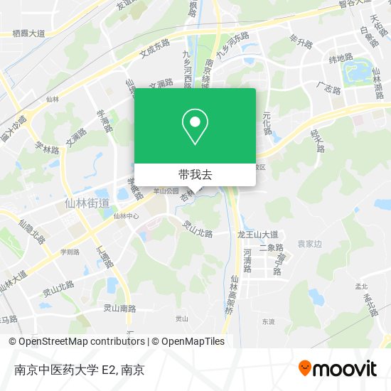 南京中医药大学 E2地图