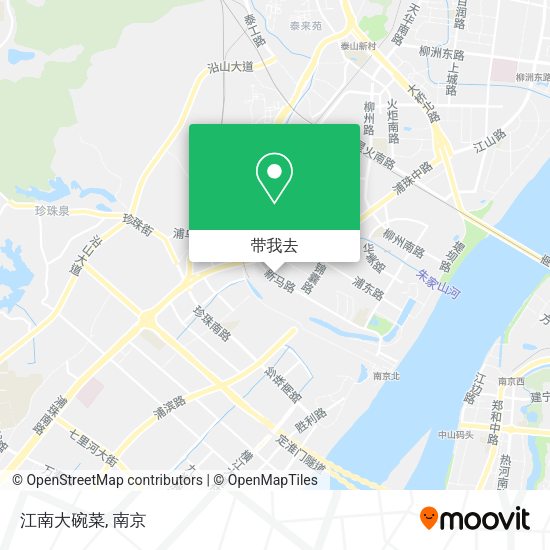 江南大碗菜地图