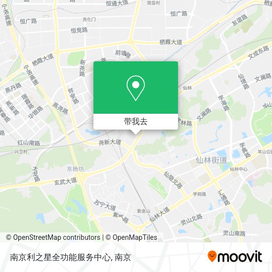 南京利之星全功能服务中心地图