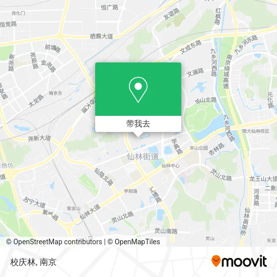校庆林地图