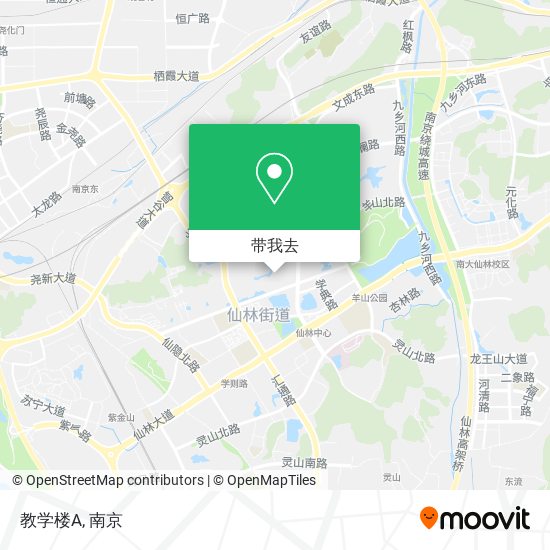 教学楼A地图